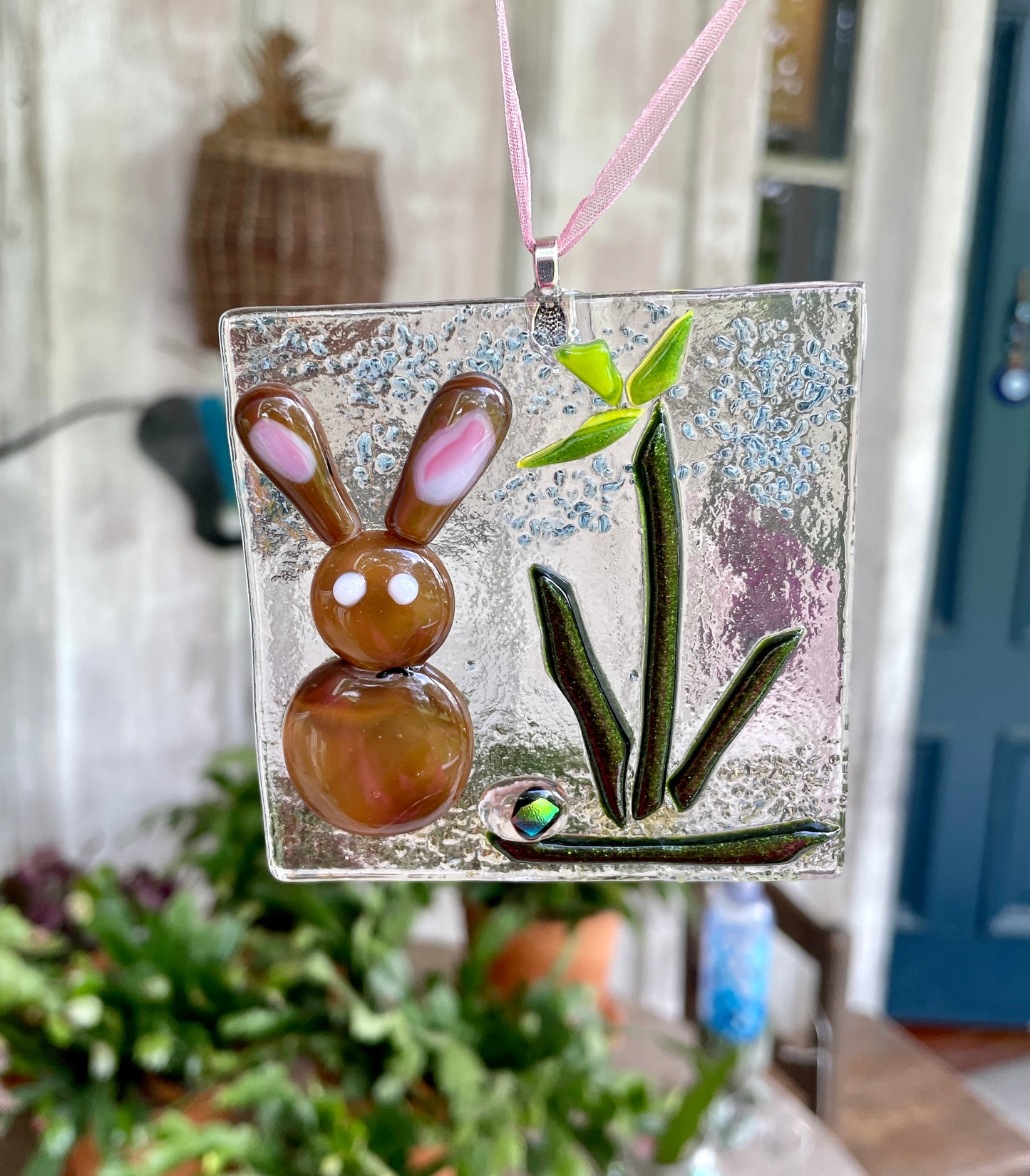 Brown Bunny Sun Catcher 2