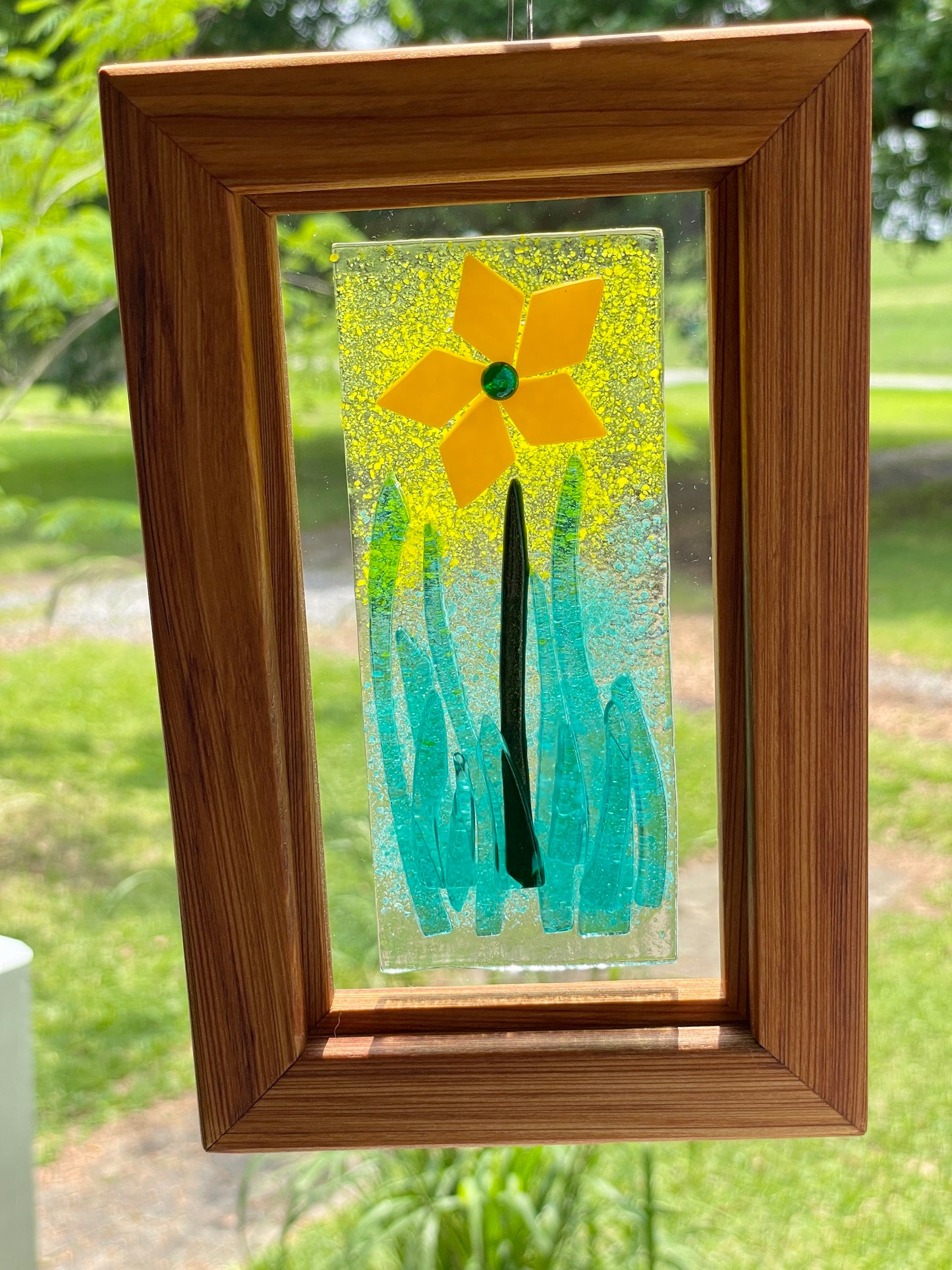 Framed fairy flower